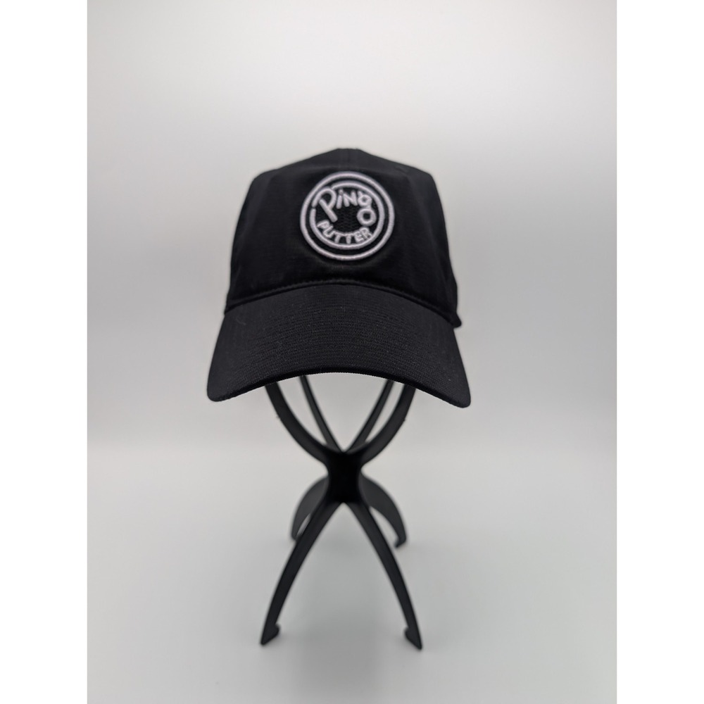 PING Putter Golf Snapback Hat Cap Black White Embroidered Casual Dad Sport Links